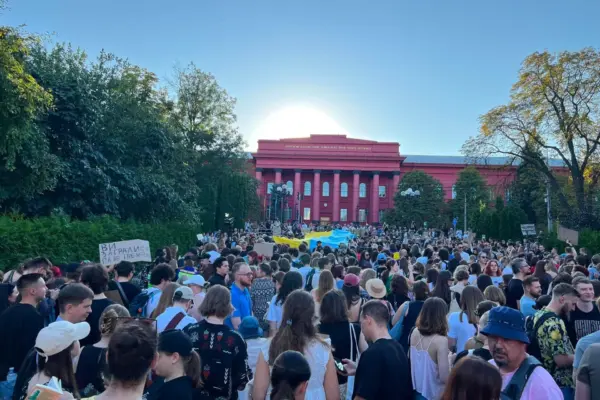 Хода в Києві 31 липня: 6 тисяч учасників, 26-метровий прапор і банер «Федоров МО»